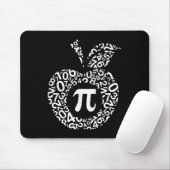 Apple Pi Algebra Sign Math Funny Pi Day Geschenk Mousepad (Mit Mouse)