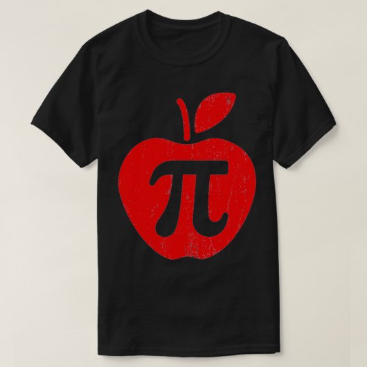 Apple Pi Day Funny Mathe Nerd Pie Teacher 314 T-Shirt (Design vorne)