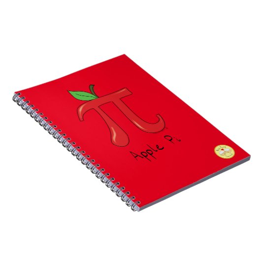 Apple Pi Day Math Lehrer Funny Notizblock (Rechte Seite)
