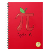 Apple Pi Day Math Lehrer Funny Notizblock (Vorderseite)