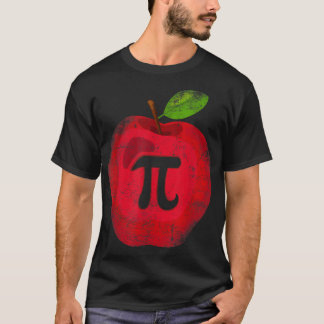 Apple Pi Day Math Lover Lehrer Student 3.14 Apple T-Shirt