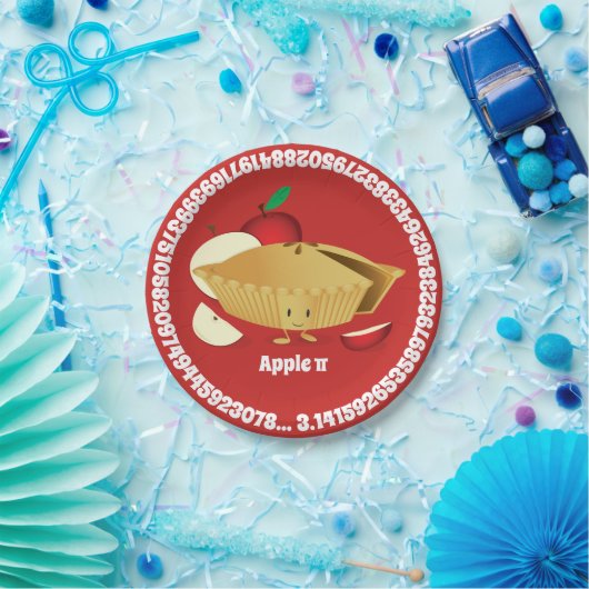 Apple Pi Day | Papierplatte Pappteller (Party)