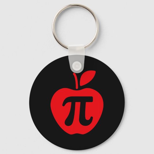Apple Pi Day Shirt Schlüsselanhänger (Vorderseite)