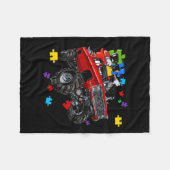Apple Pi Funny Math Pi Day Pie Joke für Mathe Lieb Fleecedecke (Vorderseite (Horizontal))