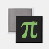 Apple Pi Funny Math Pi Day Pie Joke für Mathe Lieb Magnet (Vorderseite/Rückseite)