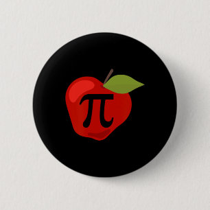 Apple Pi Funny Mathematiker Erntedank Pie Day G Button