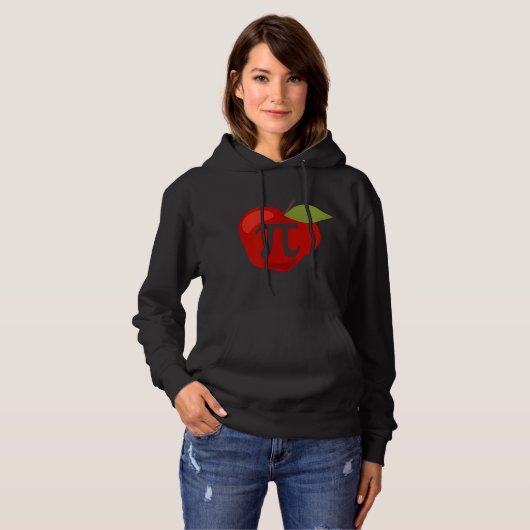Apple Pi Funny Mathematiker Erntedank Pie Day G Hoodie (Vorne ganz)