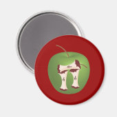 Apple Pi Magnet (Vorderseite/Rückseite)