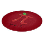 Apple Pi Niedlich Mathe Pi Day Pie Cutting Board Schneidebrett (Ecke)