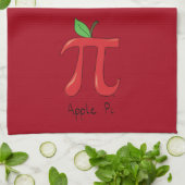 Apple Pi Niedlich Mathematik Pi Day Pie Backen Küc Geschirrtuch (Gefaltet)