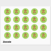 Apple Pi Niedlich Mathematik Pi Day Stickers (Blatt)