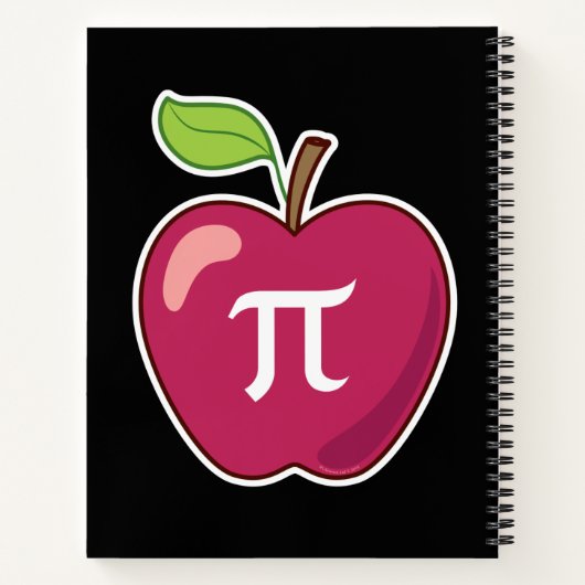 Apple Pi Notizblock (Rückseite)