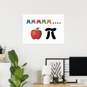Apple Pi Poster (Heimbüro)
