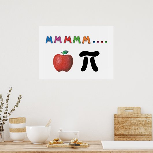 Apple Pi Poster (Küche)