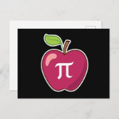 Apple Pi Postkarte (Vorne/Hinten)