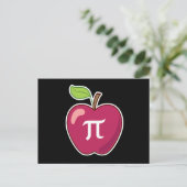 Apple Pi Postkarte (Stehend Vorderseite)