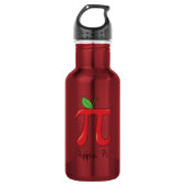 Apple Pi Symbol Math Lehrer Edelstahlflasche (Vorderseite)