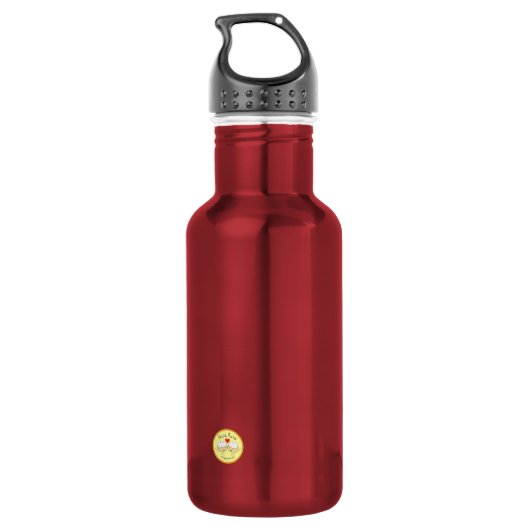 Apple Pi Symbol Math Lehrer Edelstahlflasche (Rückseite)