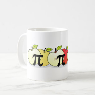 Apple Pi Tasse (Tricolor) Mathematiklehrer