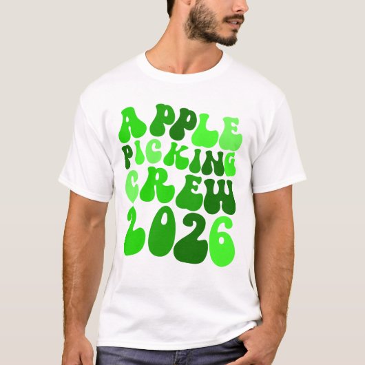 Apple Picking Crew 2026 Orchard Apple Picking Crew T-Shirt (Vorderseite)