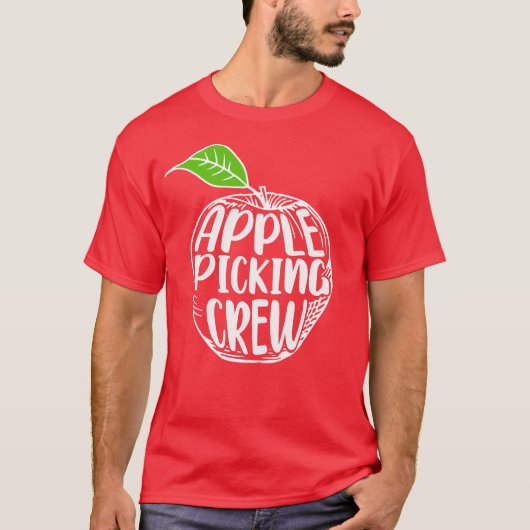 Apple Picking Crew Apple Orchard Geschenk Picken C T-Shirt (Vorderseite)