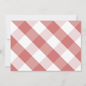 Apple Picking Party Blumenholz Foto Geburtstag Einladung (Rückseite)