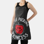 Apple Picking Princess Apple Fruit Day Fall Schürze (InSitu)