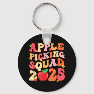 Apple Picking Squad 2025 Herbst Bauer Apple Orchar Schlüsselanhänger
