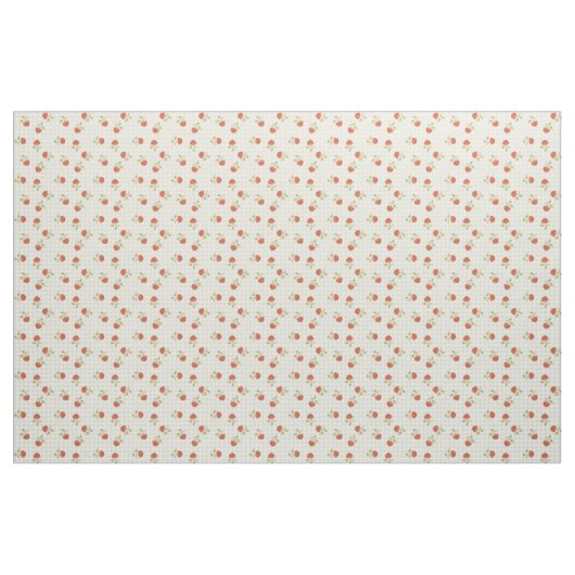 Apple picnic gingham fall print stoff (Yard (91,4 cm))