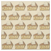 Apple Pie a la Mode Slice Backen Dessert Feinschme Stoff (Muster)