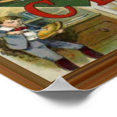 Apple Pie Alphabet 19. Jahrhundert Illustration Ar Poster (Ecke)