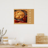 APPLE PIE ART POSTER MENÜ (Küche)