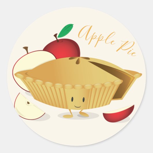 Apple Pie | Aufkleber (Vorderseite)