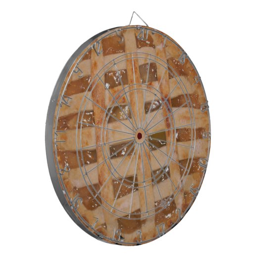 Apple Pie Baked Dartscheibe (Vorderseite Links)