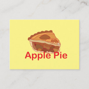 Apple Pie Baker Koch Visitenkarte