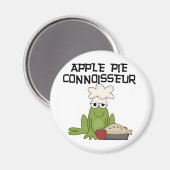 Apple Pie Connoisseur Tshirts und Geschenke Magnet (Vorderseite/Rückseite)