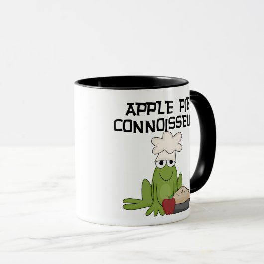 Apple Pie Connoisseur Tshirts und Geschenke Tasse (VorderseiteRechts)