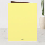 Apple Pie Dessert Gruß Karte (Rückseite)