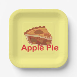 Apple Pie Dessert Party Pappteller