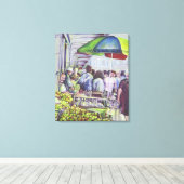 Apple Pie erfordert Äpfel Ungarn Leinwanddruck (Insitu (Holzboden))