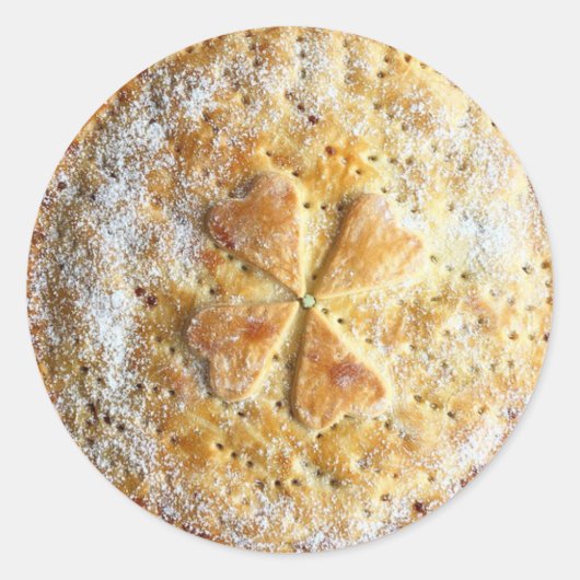 Apple Pie Food Dessert Stickers (Vorderseite)