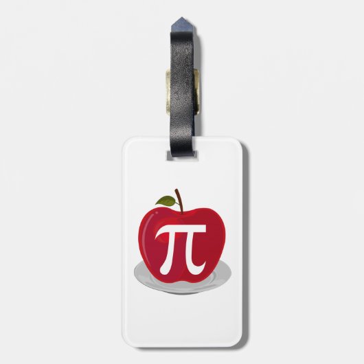 Apple Pie Gepäckanhänger (Rückseite vertikal)