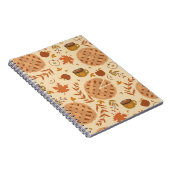 Apple Pie Herbst: Vintage Grafik Notizblock (Rechte Seite)