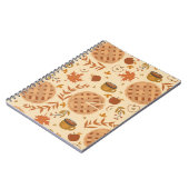 Apple Pie Herbst: Vintage Grafik Notizblock (Linke Seite)
