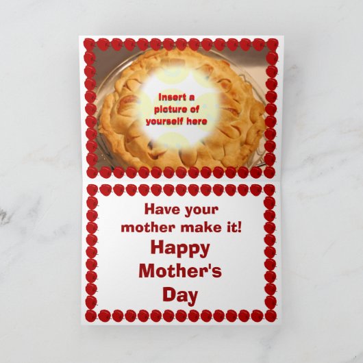 Apple Pie Karte (Innenseite)