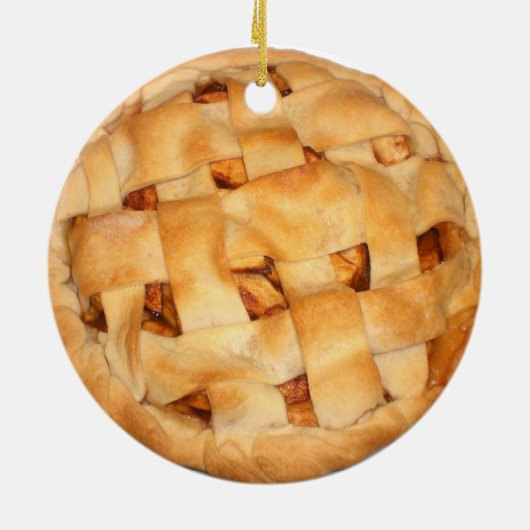 Apple Pie Keramik Ornament (Hinten)
