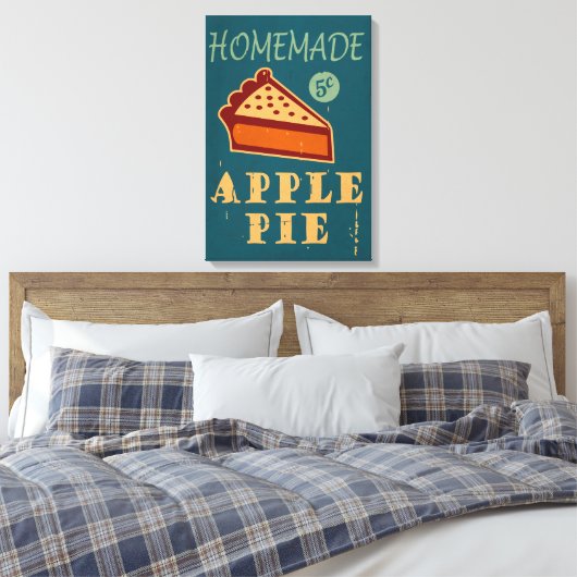 Apple Pie Leinwanddruck (Insitu (Schlafzimmer))