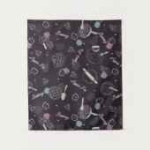 Apple Pie Lover Muster Wandteppich (Vorderseite)