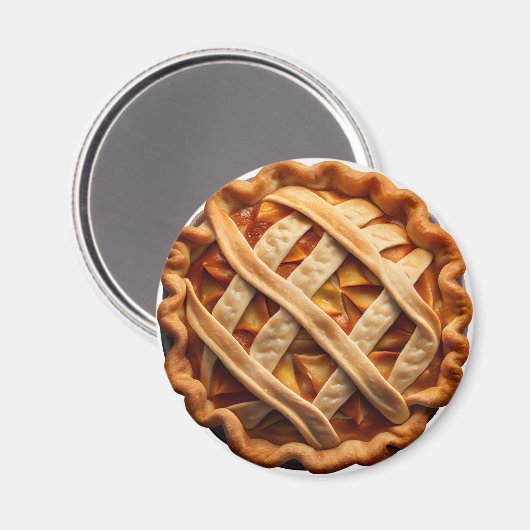 Apple Pie Magnet (Vorderseite/Rückseite)