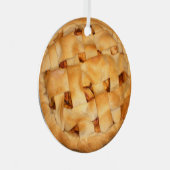 Apple Pie Ornament Aus Metall (Vorderseite Rechts)